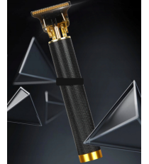 Tagliacapelli e regolabarba T9 black - rifinitore professionale ricaricabile in acciaio inox 4 misure di taglio - superpotente