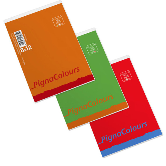 Blocco Colours - 5 mm - 8 x 12 cm - 60 gr - 60 fogli - Pigna Blocco Colours - 5 mm - 8 x 12 cm - 60 gr - 60 fogli - Pigna