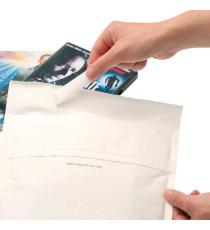 Busta imbottita Mail Lite® Round Trip - andata/ritorno - LL (23 x 33 cm) - Sealed Air® - conf. 50 pezzi Busta imbottita Mail Lite® Round Trip - andata/ritorno - LL (23 x 33 cm) - Sealed Air® - conf. 50 pezzi