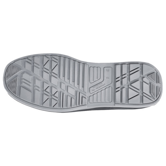 Calzatura di sicurezza Hard S3 SRC - pelle idrorepellente - numero 46 - grigio scuro/verde - U-Power Calzatura di sicurezza Hard S3 SRC - pelle idrorepellente - numero 46 - grigio scuro/verde - U-Power