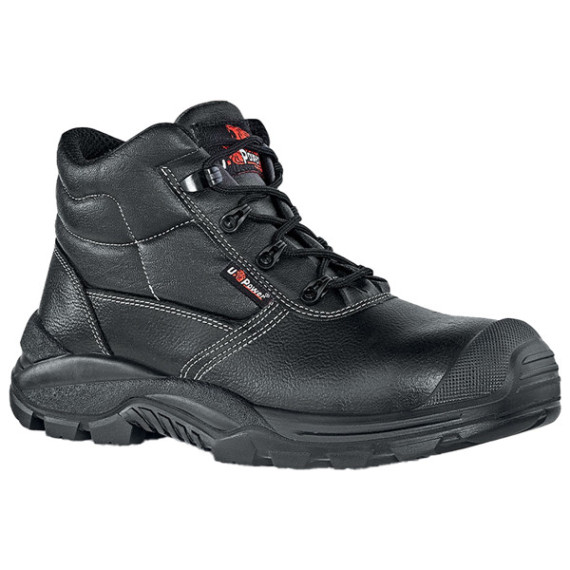Calzatura di sicurezza Texas UK S3 SRC Rock&roll - pelle grana mina idrorepellente - numero 36 - nero - U-Power Calzatura di sicurezza Texas UK S3 SRC Rock&roll - pelle grana mina idrorepellente - numero 36 - nero - U-Power