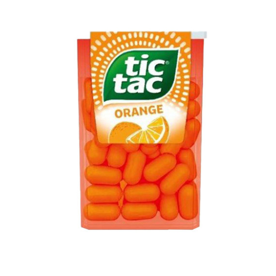 Caramelle Tic Tac - 16 gr - arancia - Ferrero Caramelle Tic Tac - 16 gr - arancia - Ferrero