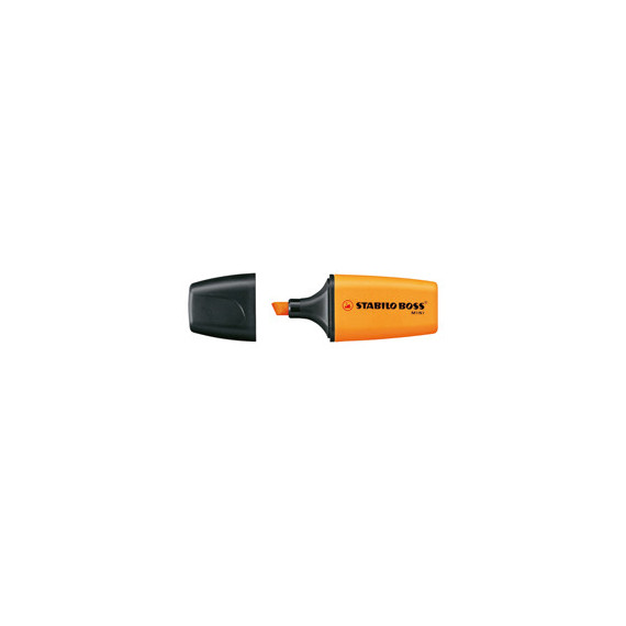 Evidenziatore Boss Mini - punta a scalpello- tratto 2 - 5 mm - arancio 54 - Stabilo Evidenziatore Boss Mini - punta a scalpello- tratto 2 - 5 mm - arancio 54 - Stabilo