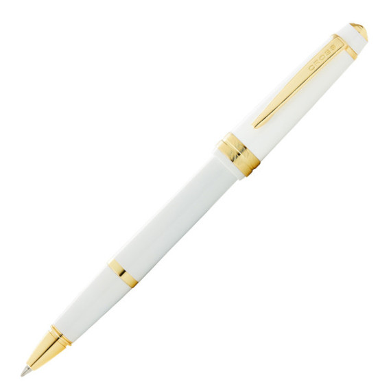 Penna roller Bailey Light - punta F - fusto bianco - Cross Penna roller Bailey Light - punta F - fusto bianco - Cross