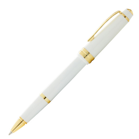 Penna roller Bailey Light - punta F - fusto bianco - Cross Penna roller Bailey Light - punta F - fusto bianco - Cross