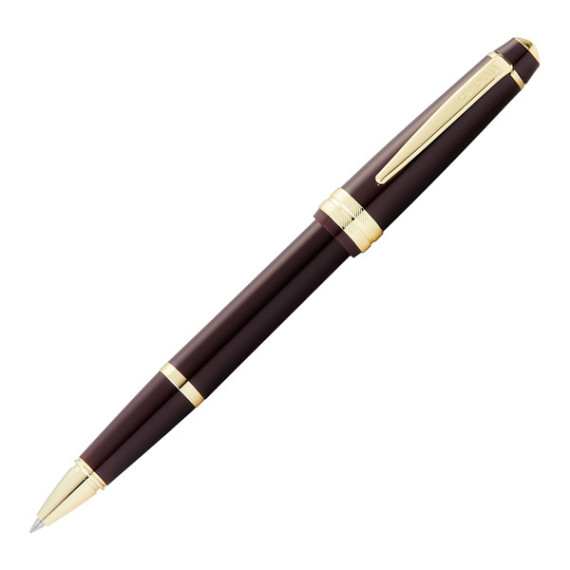 Penna roller Bailey Light - punta F - fusto bordeaux - Cross Penna roller Bailey Light - punta F - fusto bordeaux - Cross