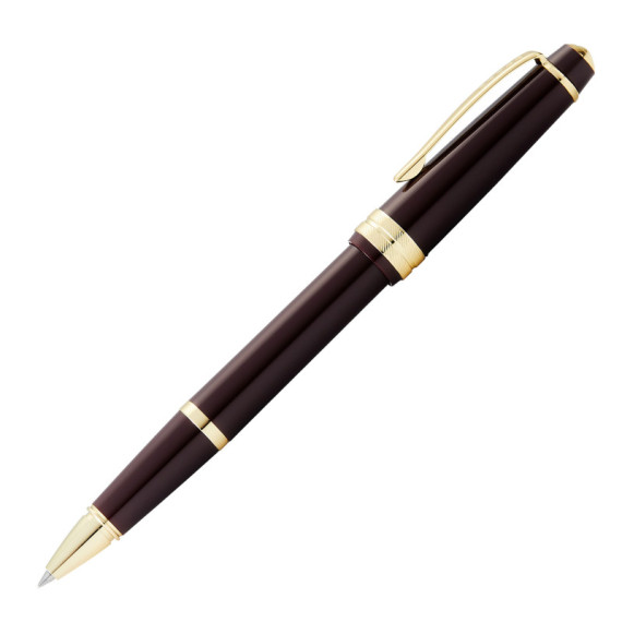 Penna roller Bailey Light - punta F - fusto bordeaux - Cross Penna roller Bailey Light - punta F - fusto bordeaux - Cross