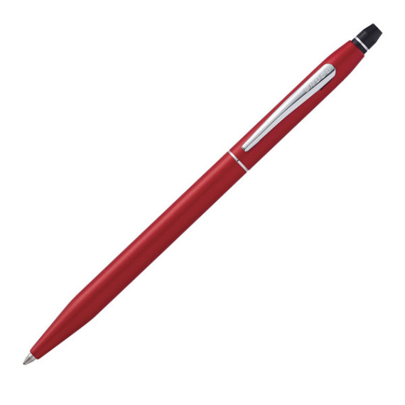 Penna sfera Click - punta M - fusto rosso - Cross Penna sfera Click - punta M - fusto rosso - Cross