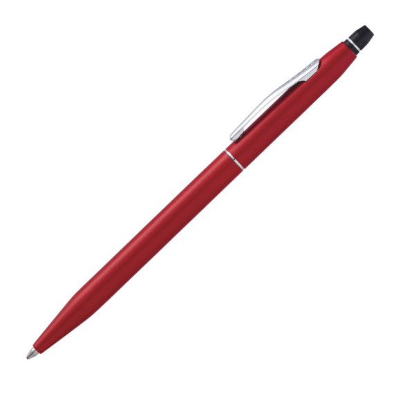 Penna sfera Click - punta M - fusto rosso - Cross Penna sfera Click - punta M - fusto rosso - Cross