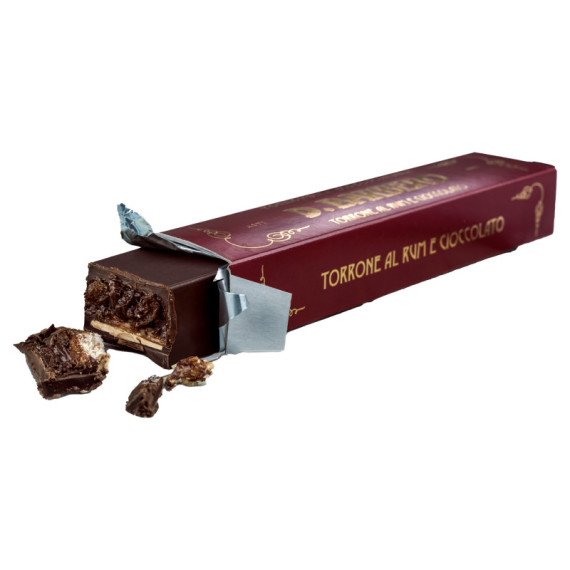 Torrone rum e cioccolato - in astuccio - 270 gr - Barbero Torrone rum e cioccolato - in astuccio - 270 gr - Barbero