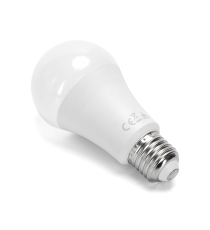 Lampadina led A60 15W attacco E27 - 1500 lumen - 4000K luce naturale , misura D60Hx119mm Equivalenza lampada incandescente 99W