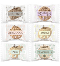 Biscotti al burro Frutta e Meditazione - gusti assortiti - Loison - scatola da 200 biscotti Biscotti al burro Frutta e Meditazione - gusti assortiti - Loison - scatola da 200 biscotti