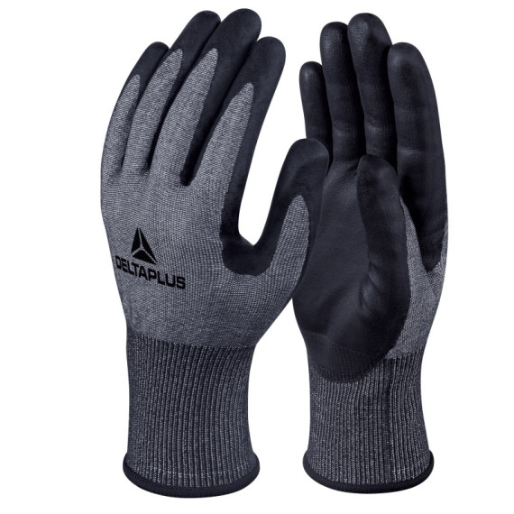 Guanti antitaglio Venicut F - maglia Xtrem Cut Touch - palmo in schiuma acquapolimerica - taglia 09 - grigio - Deltaplus Guanti antitaglio Venicut F - maglia Xtrem Cut Touch - palmo in schiuma acquapolimerica - taglia 09 - grigio - Deltaplus