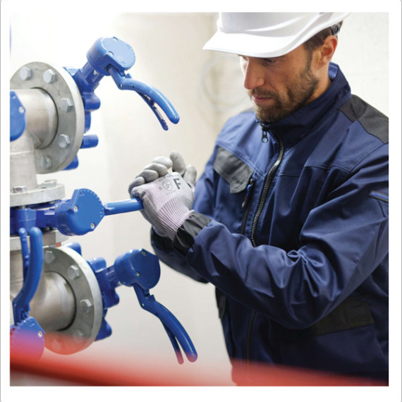 Guanti antitaglio Venicut F03 - maglia Xtrem Cut - palmo in poliuretano - taglia 10 - grigio - Deltaplus Guanti antitaglio Venicut F03 - maglia Xtrem Cut - palmo in poliuretano - taglia 10 - grigio - Deltaplus