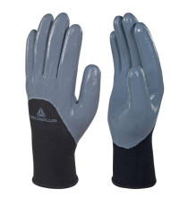 Guanti per protezione meccanica VE715GR - maglia di poliestere - palmo nitrile - taglia 10 - grigio - Deltaplus Guanti per protezione meccanica VE715GR - maglia di poliestere - palmo nitrile - taglia 10 - grigio - Deltaplus
