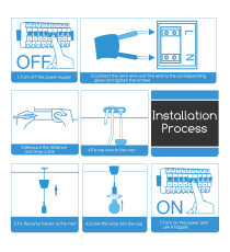 Portalampada in plastica attacco E27 azzurro con cavo 1mt - MAX 60W - Voltaggio: 250V porta lampada da interno