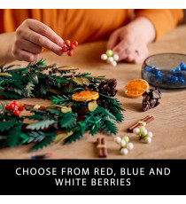 Lego Botanicals - Ghirlanda - Lego 10340 The Botanical Collection Corona per la decorazione della casa 1194pz Anni 18+