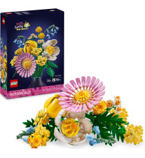 Lego Botanicals - Bouquet di fiori estivi - Lego 10347 The Botanical Collection Decorazione floreale per la casa 373pz Anni 9+