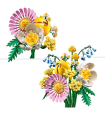 Lego Botanicals - Bouquet di fiori estivi - Lego 10347 The Botanical Collection Decorazione floreale per la casa 373pz Anni 9+