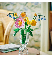 Lego Botanicals - Bouquet di fiori estivi - Lego 10347 The Botanical Collection Decorazione floreale per la casa 373pz Anni 9+