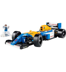 Lego Icons - Williams Racing FW14B e Nigel Mansell - Lego 10353 Modellino di Auto F1 con trofeo e pilota 799pz Anni 18+