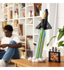 Lego Icons - Sulla Luna con Pharrell Williams - Lego 10391 ESCLUSIVO set Sulla luna con abaco 966pz Anni 18+