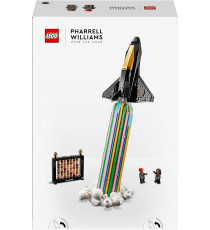 Lego Icons - Sulla Luna con Pharrell Williams - Lego 10391 ESCLUSIVO set Sulla luna con abaco 966pz Anni 18+