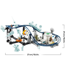 Lego Creator 3in1 - Montagne Russe spaziali - Lego 31142 o torre a caduta con ascensore o giostra spaziale rotante 874pz Anni 9+