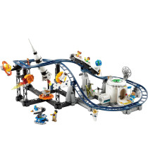 Lego Creator 3in1 - Montagne Russe spaziali - Lego 31142 o torre a caduta con ascensore o giostra spaziale rotante 874pz Anni 9+