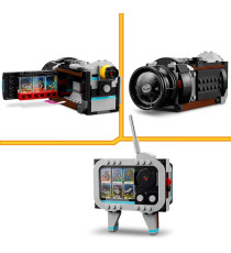 Lego Creator 3in1 - Fotocamera retrò - Lego 31147 Fotocamera o Videocamera o TV Vintage 261pz Anni 8+