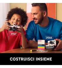 Lego Creator 3in1 - Fotocamera retrò - Lego 31147 Fotocamera o Videocamera o TV Vintage 261pz Anni 8+