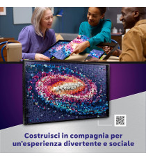 Lego Art - Via Lattea - Lego 31212 ESCLUSIVO a tema spazio e universo 3091pz Anni 18+