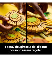 Lego Art - Vincent van Gogh – Girasoli - Lego 31215 il capolavoro di Van Gogh 2615pz Anni 18+