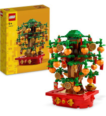 Lego The Botanical Collection - L’albero dei soldi - Lego 40648 Capodanno lunare  con mandarini,buste,monete 336pz Anni 9+