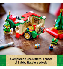 Lego Natale - Furgone delle consegne di Babbo Natale - Lego 40746 con Albero di Natale,Pacchi Regalo,Decorazioni 224pz Anni 8+