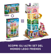 Lego Friends - Centro comunitario di Heartlake City - Lego 41748 Set Modulare a 5 Piani Anni 9+ 1513pz