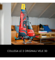 Lego Technic - Yacht Emirates Team New Zealand AC75 - Lego 42174 con dettagli originali della barca a vela Anni 18+ 962pz