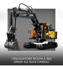 Lego Technic - Autocarro Volvo FMX ed Escavatore elettrico EC230 - Lego 42175 Veicolo e Stazione Ricarica Anni 10+ 2274pz