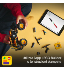 Lego Technic - Pull-back Monster Jam DIGatron - Lego 42199 macchina con funzione pull-back Anni 7+ 218pz