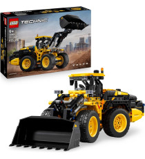 Lego Technic - Pala gommata Volvo L120 Electric - Lego 42209 Ruspa da Cantiere con Sterzo Articolato e Pala Anni 9+ 973pz