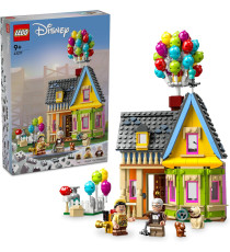 Lego Disney - Casa di “Up” - LEGO 43217 con Palloncini e Figure di Carl, Russell e Dug Anni 9+ 598pz
