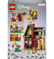 Lego Disney - Casa di “Up” - LEGO 43217 con Palloncini e Figure di Carl, Russell e Dug Anni 9+ 598pz