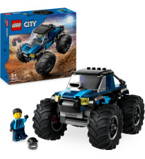 Lego City - Monster Truck blu - Lego 60402 Fuoristrada Off-Road con Pilota Anni 5+ 148pz