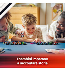 Lego Minifigures - Monoposto di F1 da collezione - Lego 71049 Scatola con 1 di 12 Modelli di Auto da Corsa casuale Anni 6+ 29pz