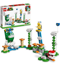 Lego Super Mario - Pack espansione Sfida sulle nuvole di Spike gigante - Lego 71409 contiene 3 nemici Anni 7+ 540pz