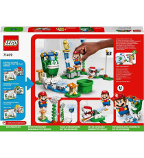 Lego Super Mario - Pack espansione Sfida sulle nuvole di Spike gigante - Lego 71409 contiene 3 nemici Anni 7+ 540pz