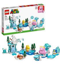 Lego Super Mario - Pack di espansione Avventura sulla neve di Tricherino - Lego 71417 Anni 7+ 567pz