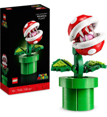 Lego Super Mario - Pianta Piranha - Lego 71426 personaggio snodabile con tubo e 2 monete Anni 18+ 540pz