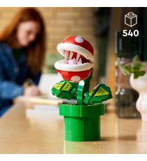 Lego Super Mario - Pianta Piranha - Lego 71426 personaggio snodabile con tubo e 2 monete Anni 18+ 540pz