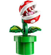 Lego Super Mario - Pianta Piranha - Lego 71426 personaggio snodabile con tubo e 2 monete Anni 18+ 540pz
